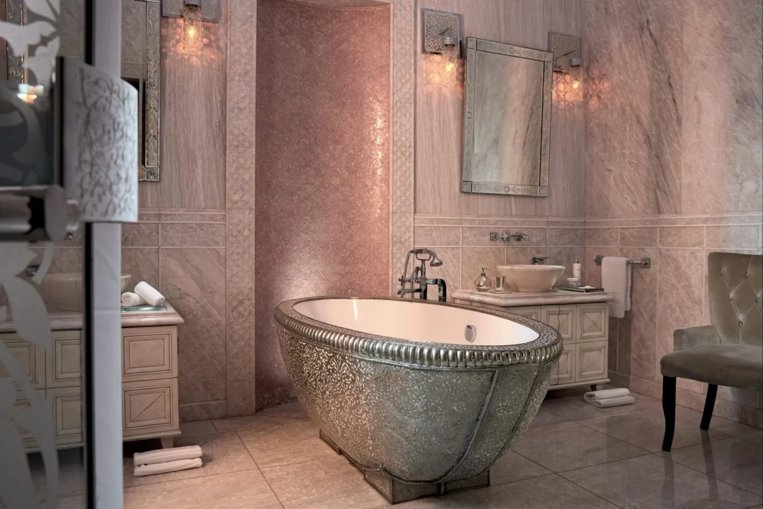 A Glimpse into the Grand Riad at Royal Mansour Marrakech